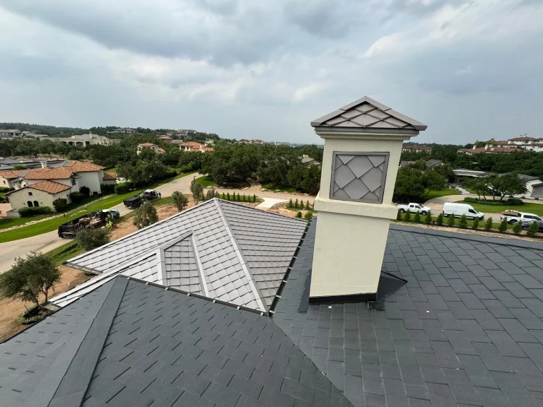Slate & Metal Roof Install